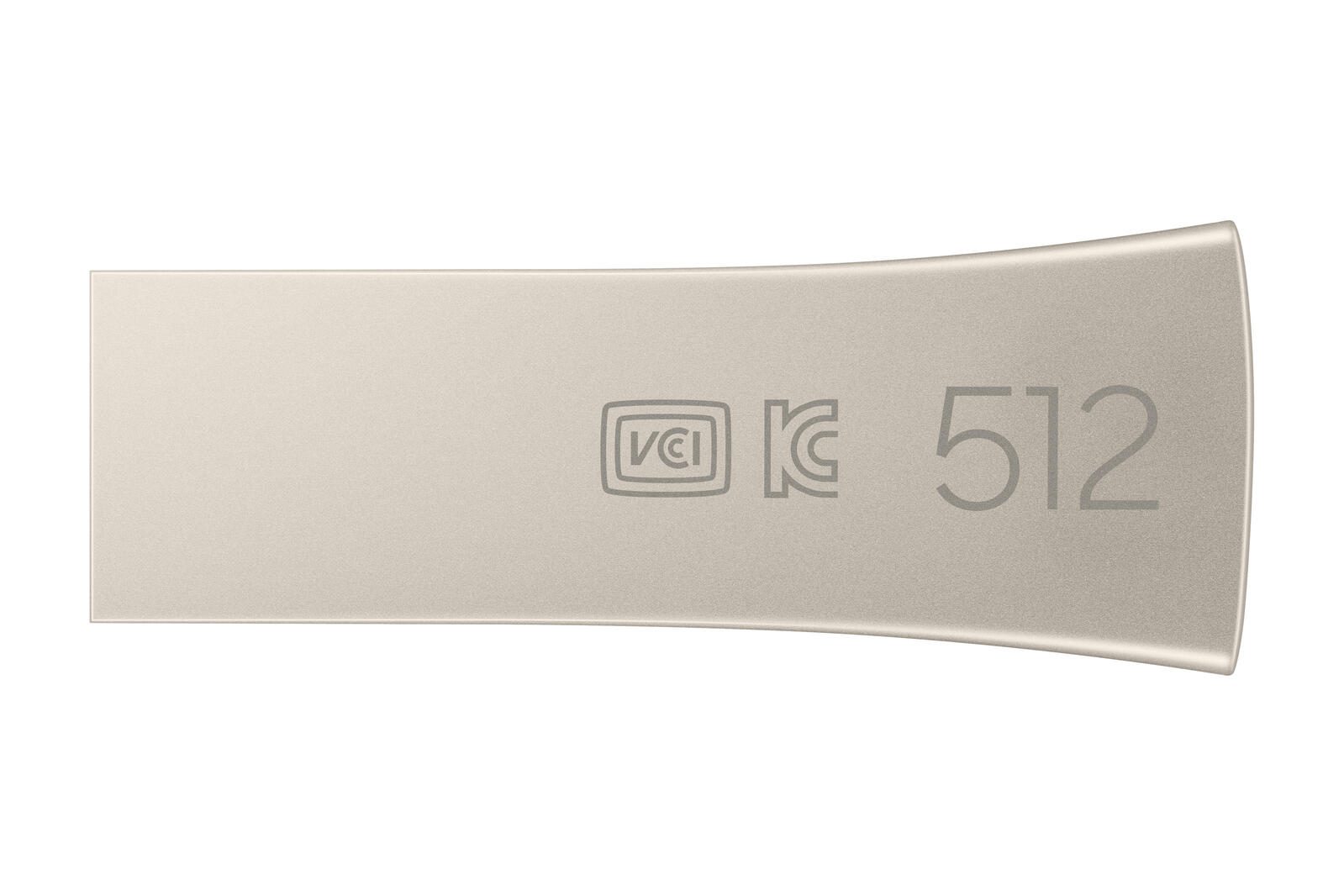 Samsung USB 3.1 Flash Drive BAR Plus Champagne Silver  (2024) - 512GB