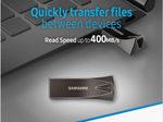 Samsung USB 3.1 Flash Drive BAR Plus Titan Grey (2024) - 512GB