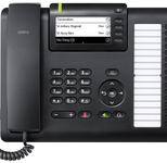 Unify OpenScape Desk Phone CP400 VoIP-Telefon, schwarz