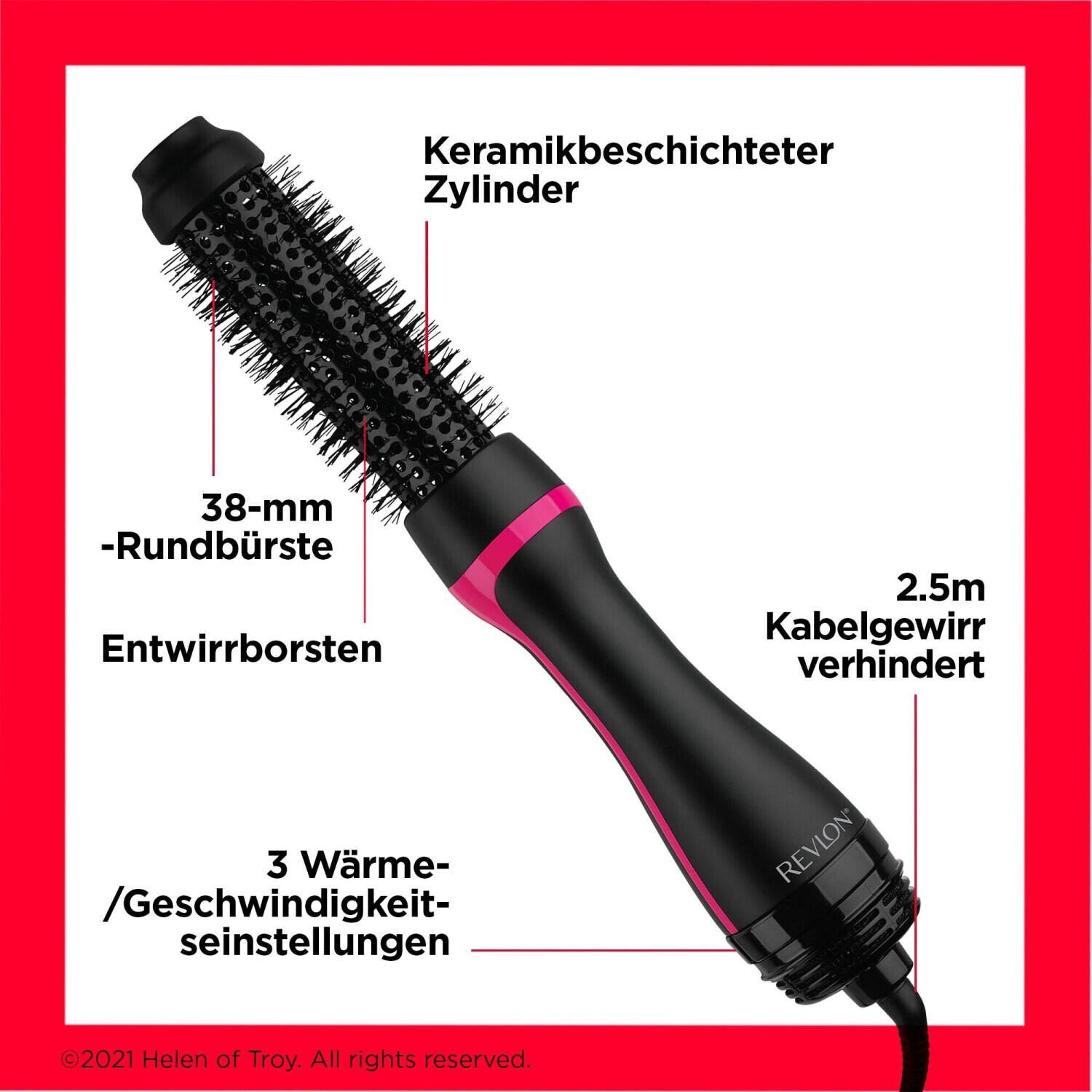 Revlon RVDR5292E Glät­tungs­bürs­te, schwarz