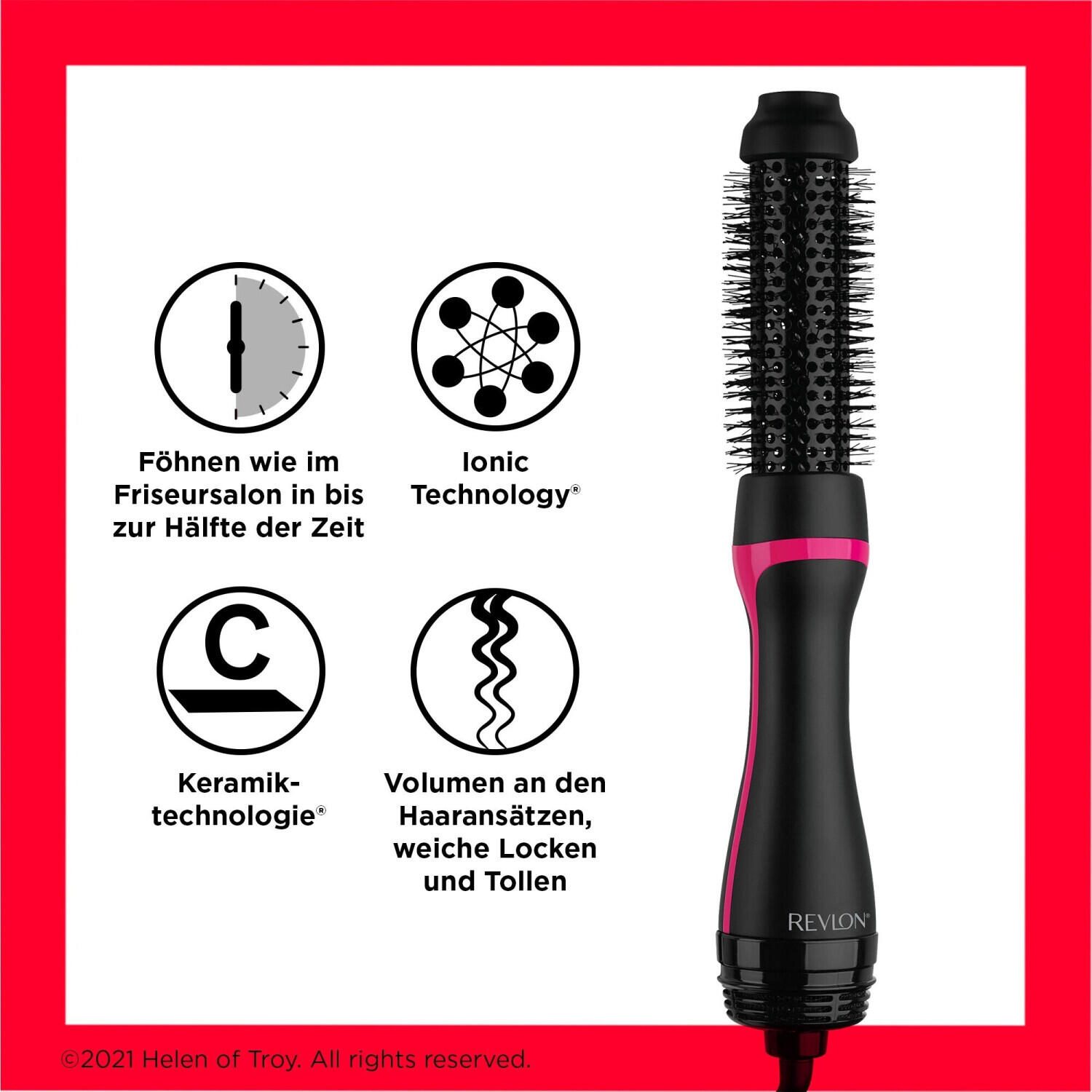 Revlon RVDR5292E Glät­tungs­bürs­te, schwarz