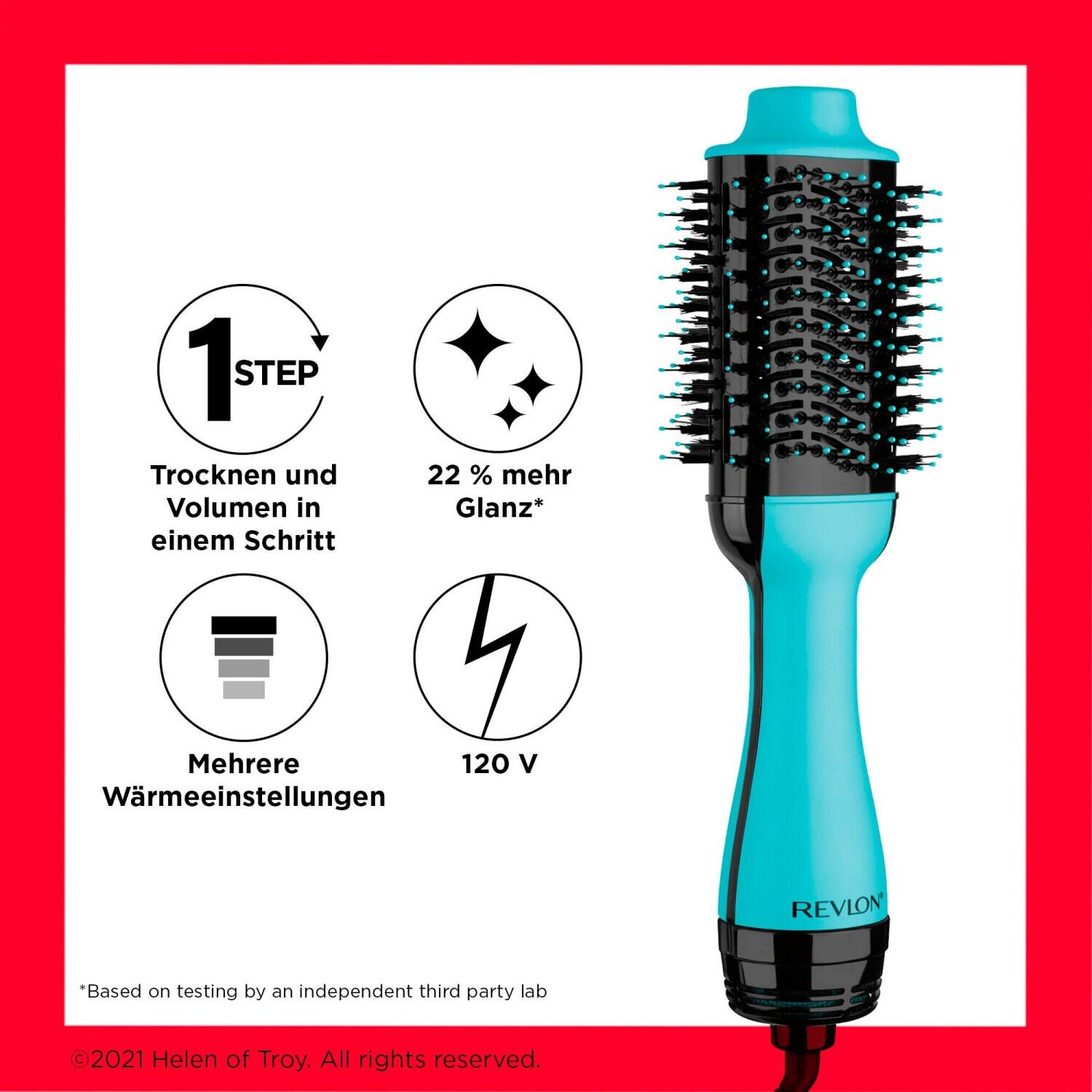 Revlon RVDR5222MUKE Profiwarmluftbürste Salon One-Step, mint