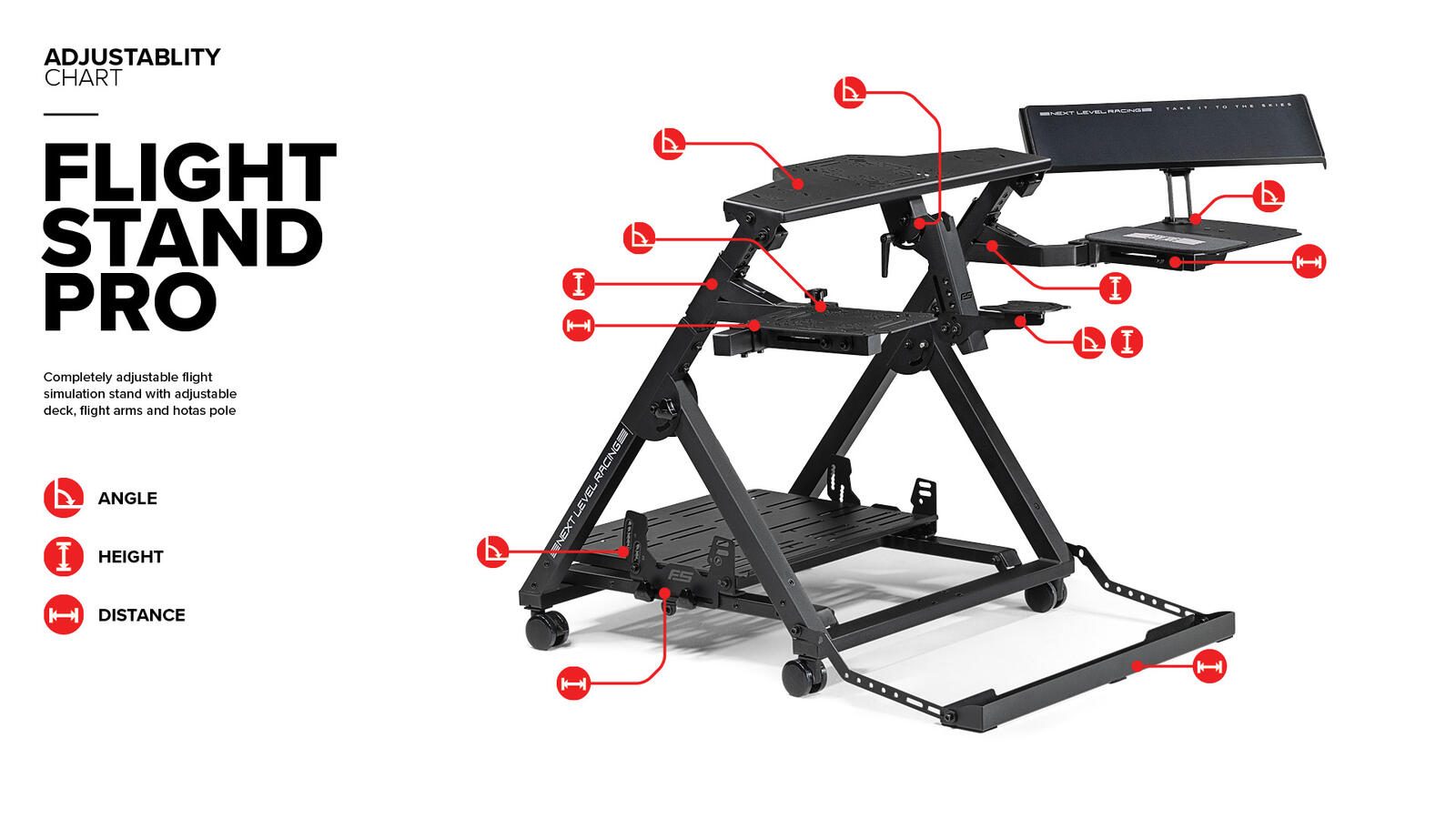 Next Level Racing® Flight Stand Pro