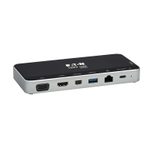 Eaton Tripp Lite Series USB Docking Station Triple Display 4K HDMI mDP schwarz