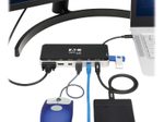 Eaton Tripp Lite Series USB Docking Station Triple Display 4K HDMI mDP schwarz
