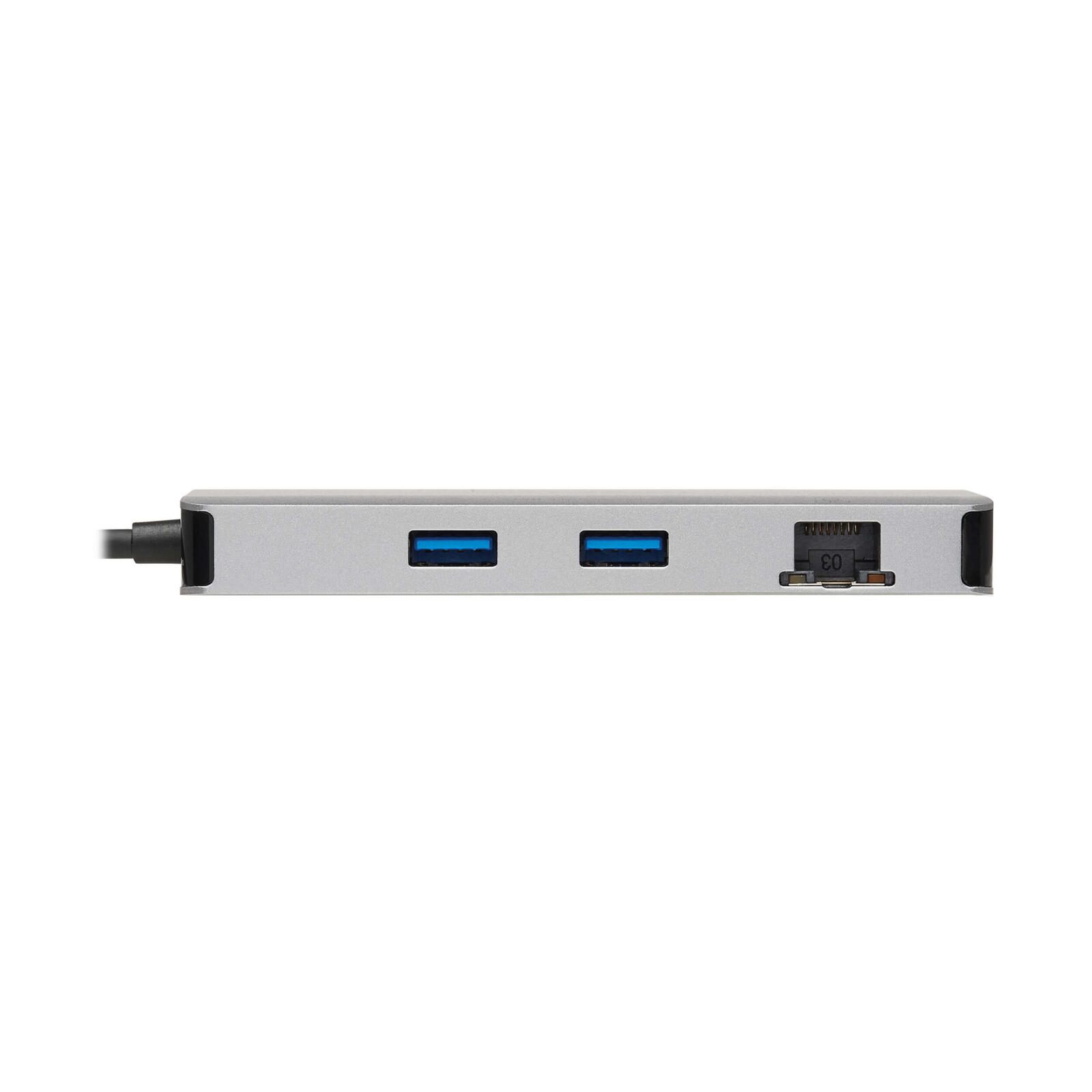 Eaton Tripp Lite Series USB Docking Station USB-C Dual Display 4K 60Hz HDMI grau
