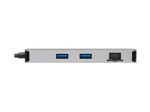 Eaton Tripp Lite Series USB Docking Station USB-C Dual Display 4K 60Hz HDMI grau