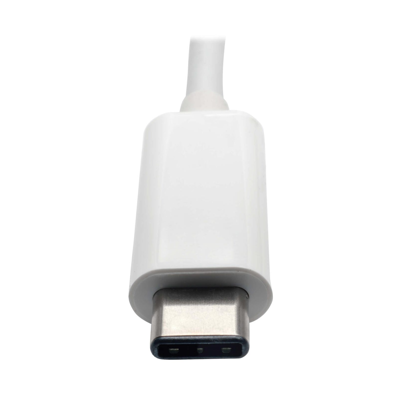 Eaton Tripp Lite Series USB Docking Station Multiport Adapter weiß