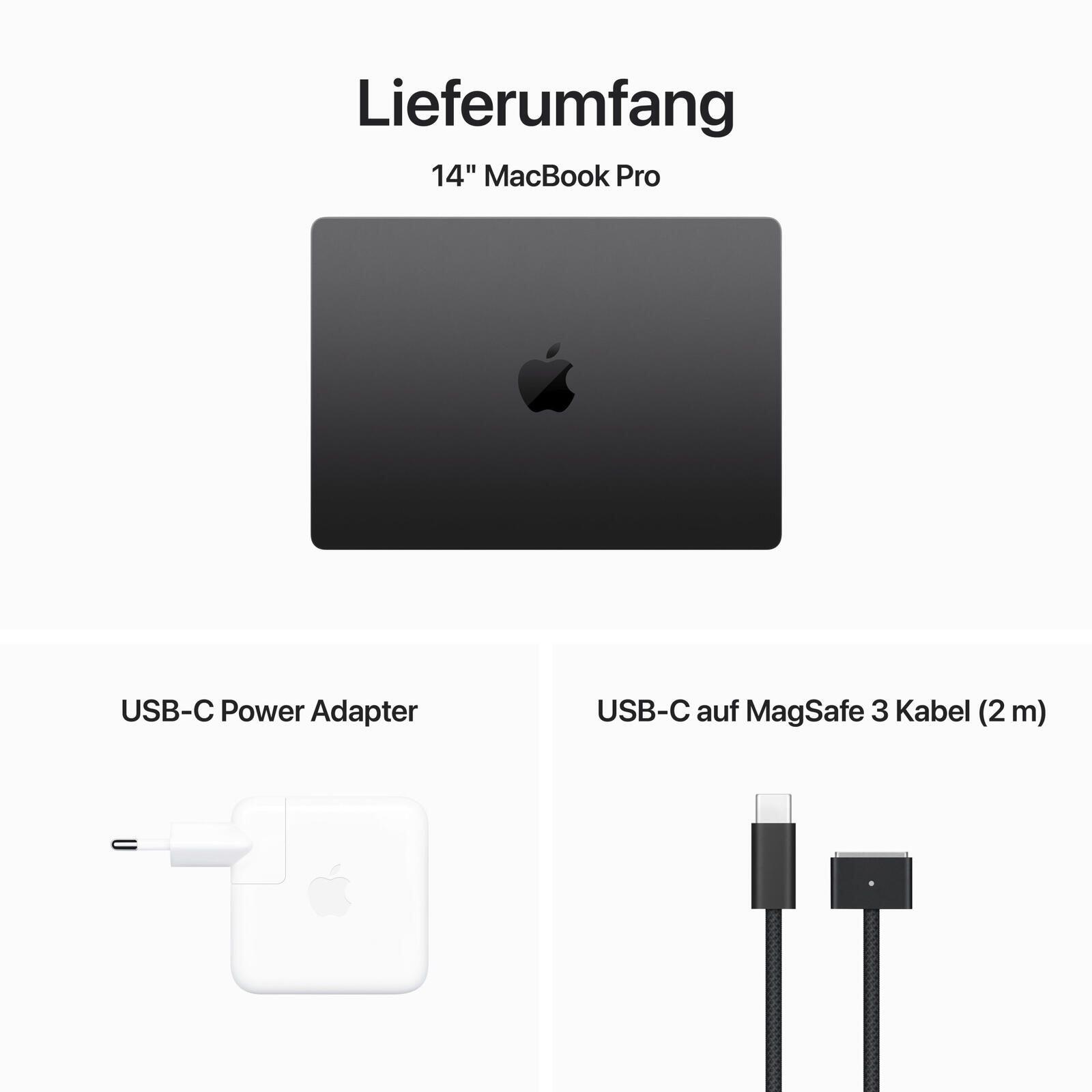 Apple MacBook Pro 35,97cm (14,2") space black CTO (english-int.)