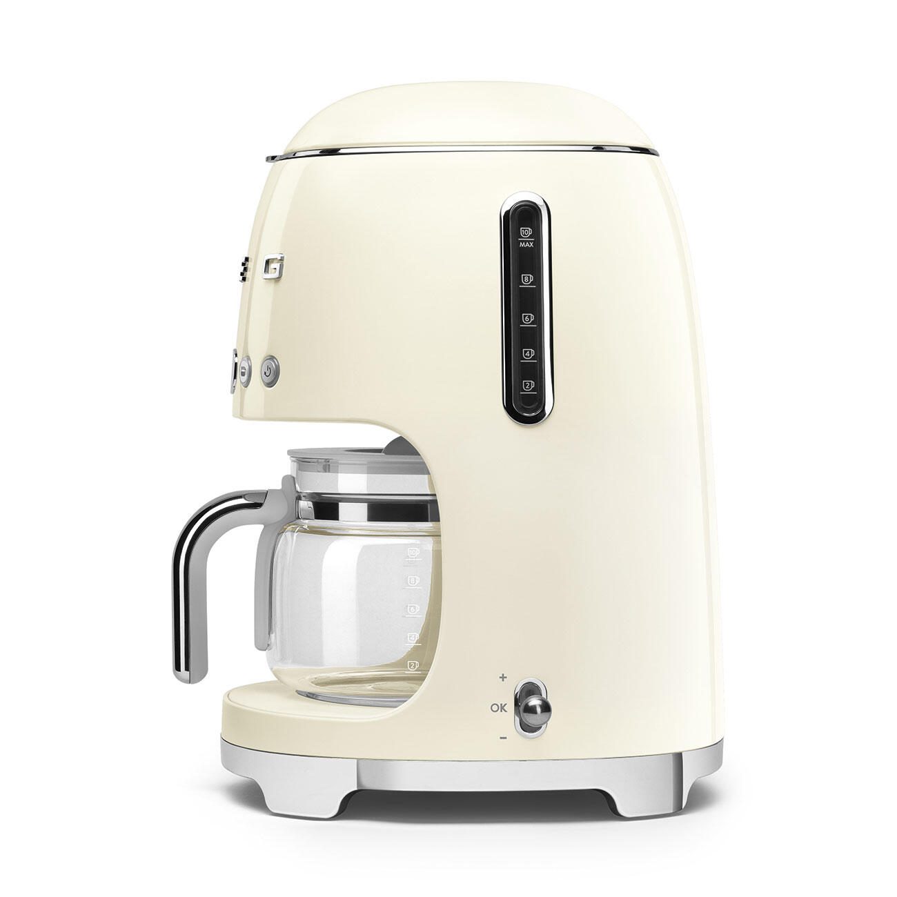 SMEG Filter-Kaffeemaschine 50's Style DCF02CREU, creme