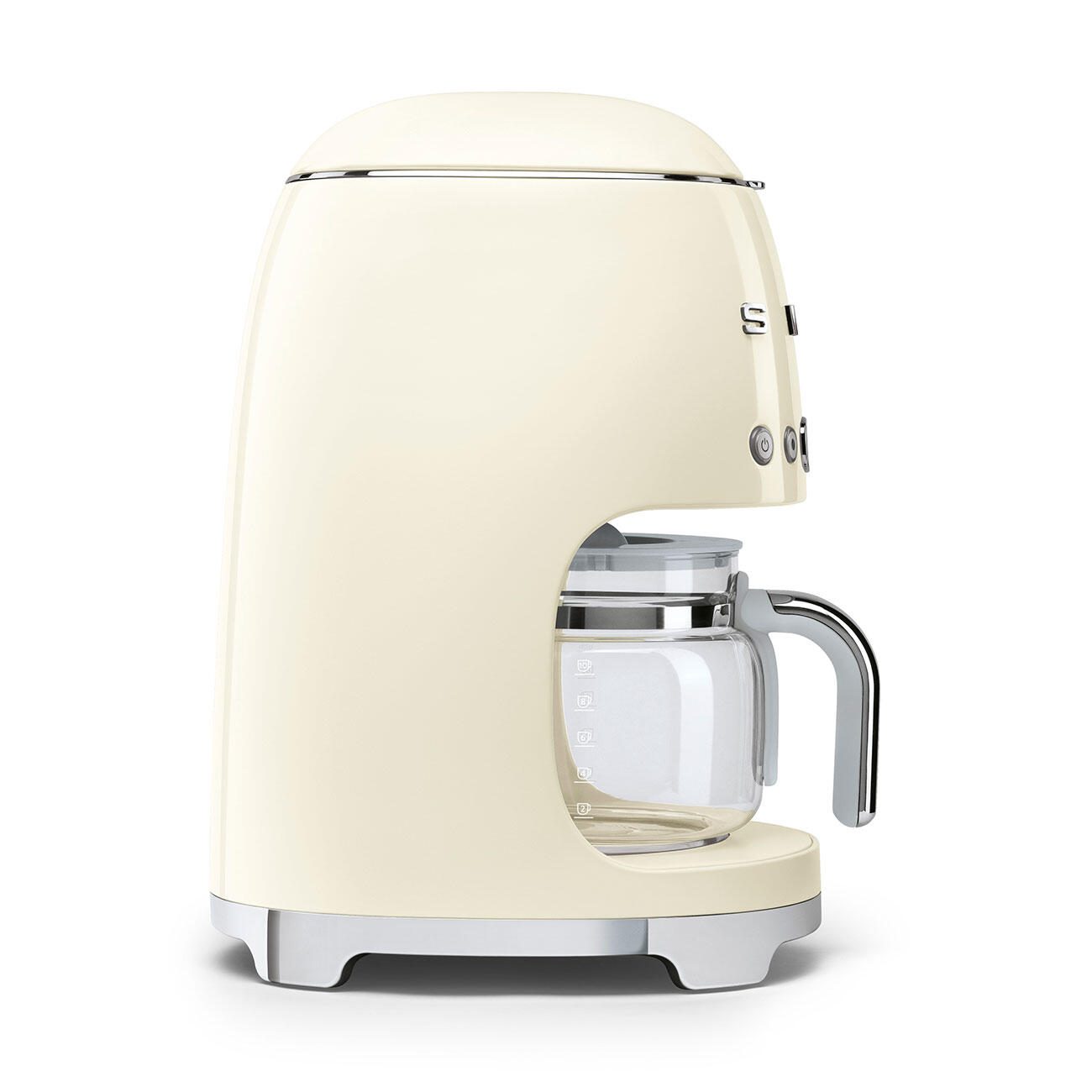 SMEG Filter-Kaffeemaschine 50's Style DCF02CREU, creme