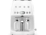 SMEG Filter-Kaffeemaschine 50's Style DCF02WHEU, weiß