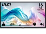 MSI PRO MP165DE E6 Mobiler Monitor 40,6 cm (16")