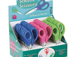 PLUS JAPAN Kinderscheren blau, pink, grün 5,2 cm, 24 St.