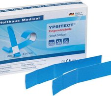 Holthaus Medical YPSITECT® Fingerpflaster 2,0 x 12,0 cm, blau