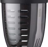 MEPAL Speisebehälter Fruitpot Ellipse, nordic black, 0,6 l