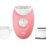 Braun Silk-épil 3 3-440 - Epiliergerät - weiß/Flamingo Pink