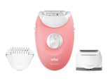 Braun Silk-épil 3 3-440 - Epiliergerät - weiß/Flamingo Pink