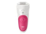 Braun Silk-épil 5 SensoSmart 5/500 - Epiliergerät - Himbeere/Weiß
