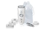 Braun Silk-épil 7 SensoSmart 7/870 Epiliergerät, Silber, Weiß