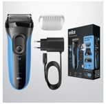 Braun Rasierer Series 3 3010BT schwarz/blau (151562)