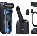 Braun Rasierer Series 6 60-B7200cc Wet&Dry blau/schwarz(243663)