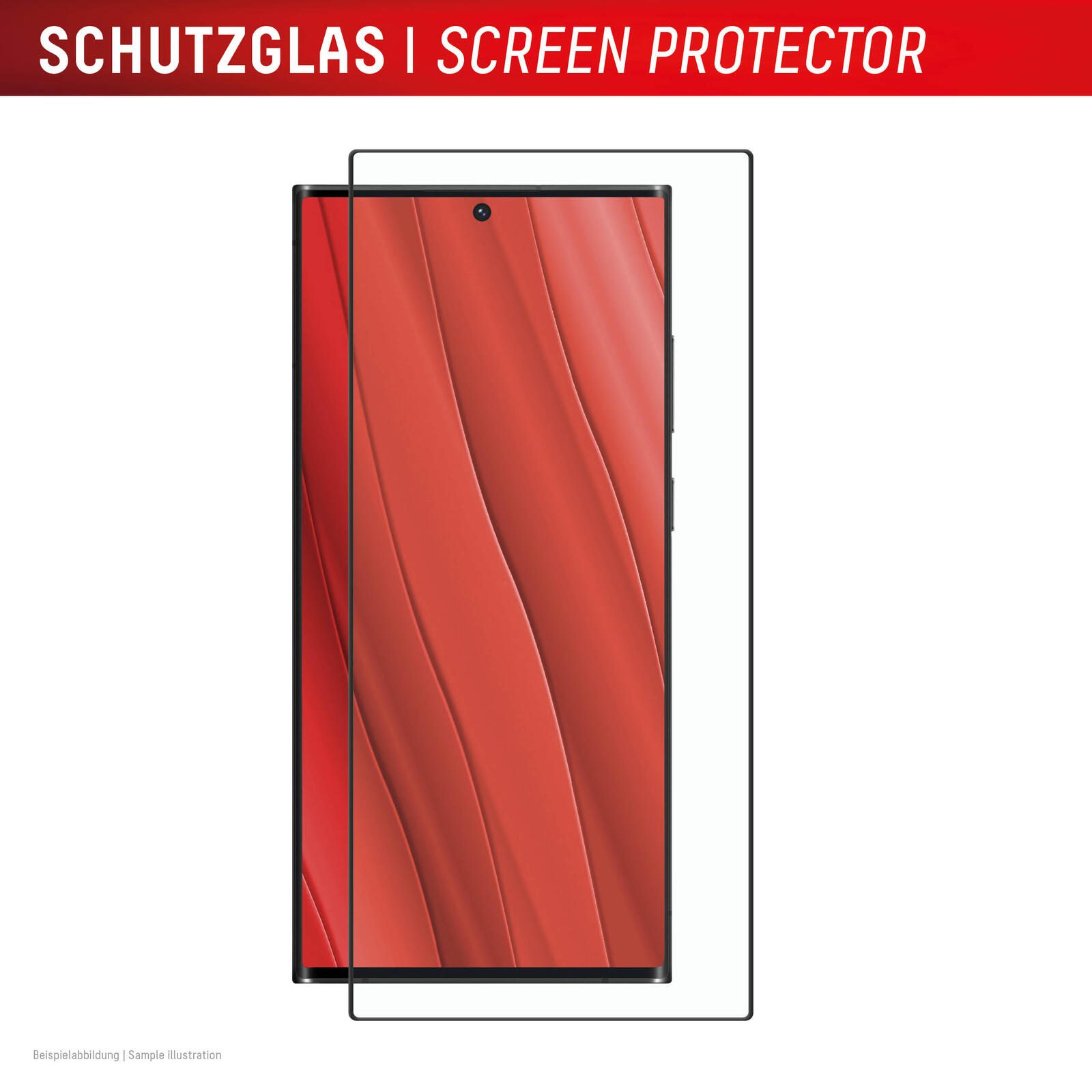 DISPLEX Premium Anti-Reflex Panzerglas (super-entspiegelt, FC, 10H) für Samsung Galaxy S24 Ultra