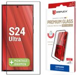DISPLEX Premium Anti-Reflex Panzerglas (super-entspiegelt, FC, 10H) für Samsung Galaxy S24 Ultra