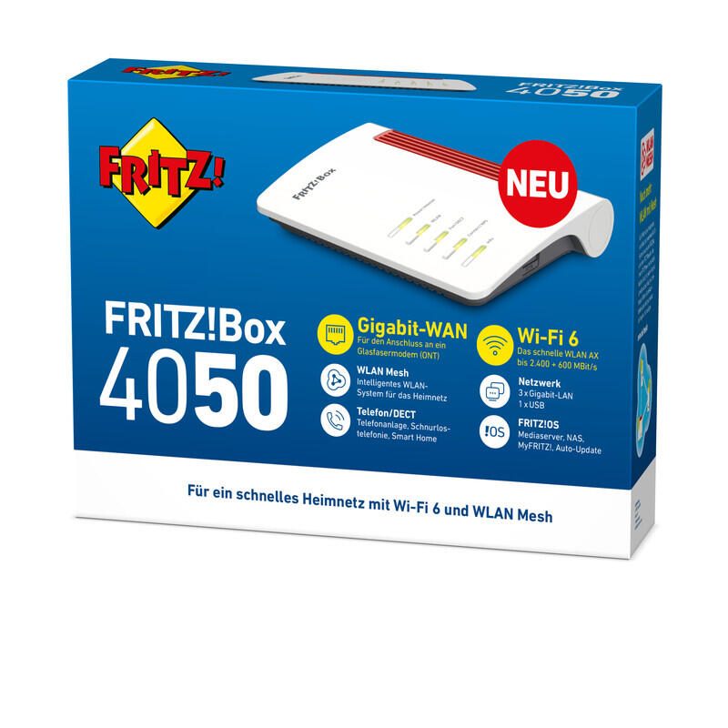 AVM FRITZ Box 4050 Wi-Fi 6