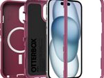 OtterBox Defender MagSafe für das Apple iPhone 16e/15/14/13 - Foxberry - pink