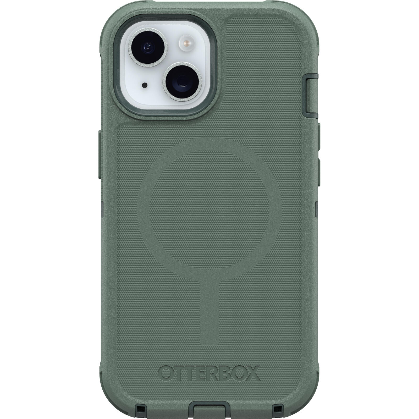 OtterBox Defender MagSafe für das Apple iPhone 16e/15/14/13 - Forest Ranger, green