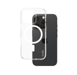 CARE by PanzerGlass® Flagship Case Transparent Urban Combat Weiß MagSafe für iPhone 16 Pro