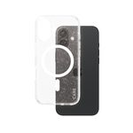 CARE by PanzerGlass® Flagship Case Urban Combat Star Lit Weiß MagSafe für iPhone 16