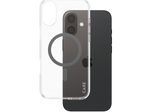 CARE by PanzerGlass® Flagship Case Transparent Urban Combat Schwarz MagSafe für iPhone 16 Plus