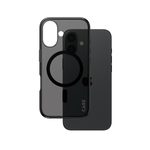 CARE by PanzerGlass® Flagship Case Urban Combat Smokey Schwarz MagSafe für iPhone 16