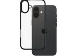 CARE by PanzerGlass® Flagship Case Transparent Urban Combat Schwarz Rahmen für iPhone 16 Plus