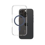 CARE by PanzerGlass® Flagship Case Transparent Urban Combat Blau MagSafe für iPhone 16 Pro