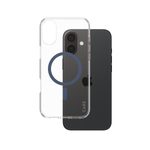 CARE by PanzerGlass® Flagship Case Transparent Urban Combat Blau MagSafe für iPhone 16 Plus