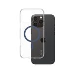 CARE by PanzerGlass® Flagship Case Transparent Urban Combat Blau MagSafe für iPhone 16 Pro Max