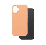 CARE by PanzerGlass® Fashionable Case Pfirsich MagSafe für iPhone 16 Plus