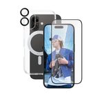 CARE by PanzerGlass® Feature 3-in-1 Ceramic Schutzset für iPhone 16