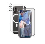 CARE by PanzerGlass® Flagship 3-in-1 Schutzset für iPhone 16 Plus