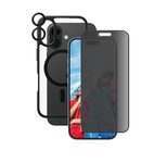 CARE by PanzerGlass® Flagship 3-in-1 Privacy Schutzset für iPhone 16