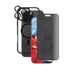 CARE by PanzerGlass® Flagship 3-in-1 Privacy Schutzset für iPhone 16 Pro Max