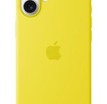 Apple Silikon Case iPhone 16 Plus mit MagSafe (sternfrucht)