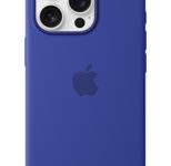 Apple Silikon Case iPhone 16 Pro mit MagSafe (ultramarin)