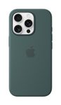 Apple Silikon Case iPhone 16 Pro mit MagSafe (seegrün)