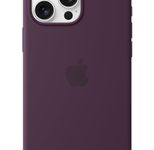 Apple Silikon Case iPhone 16 Pro Max mit MagSafe (pflaume)