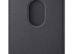 Apple iPhone Feingewebe Wallet mit MagSafe (schwarz)