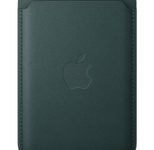 Apple iPhone Feingewebe Wallet mit MagSafe (dunkelgrün)